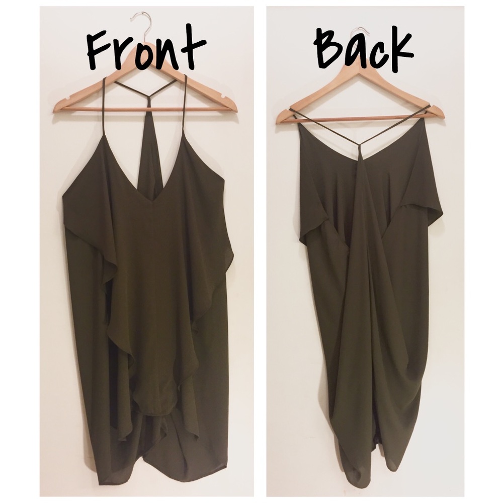 A’GACI Hunter Green Dress